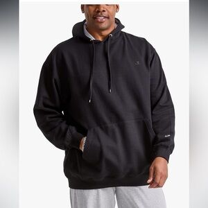 Champion Men's Black Hoodie L